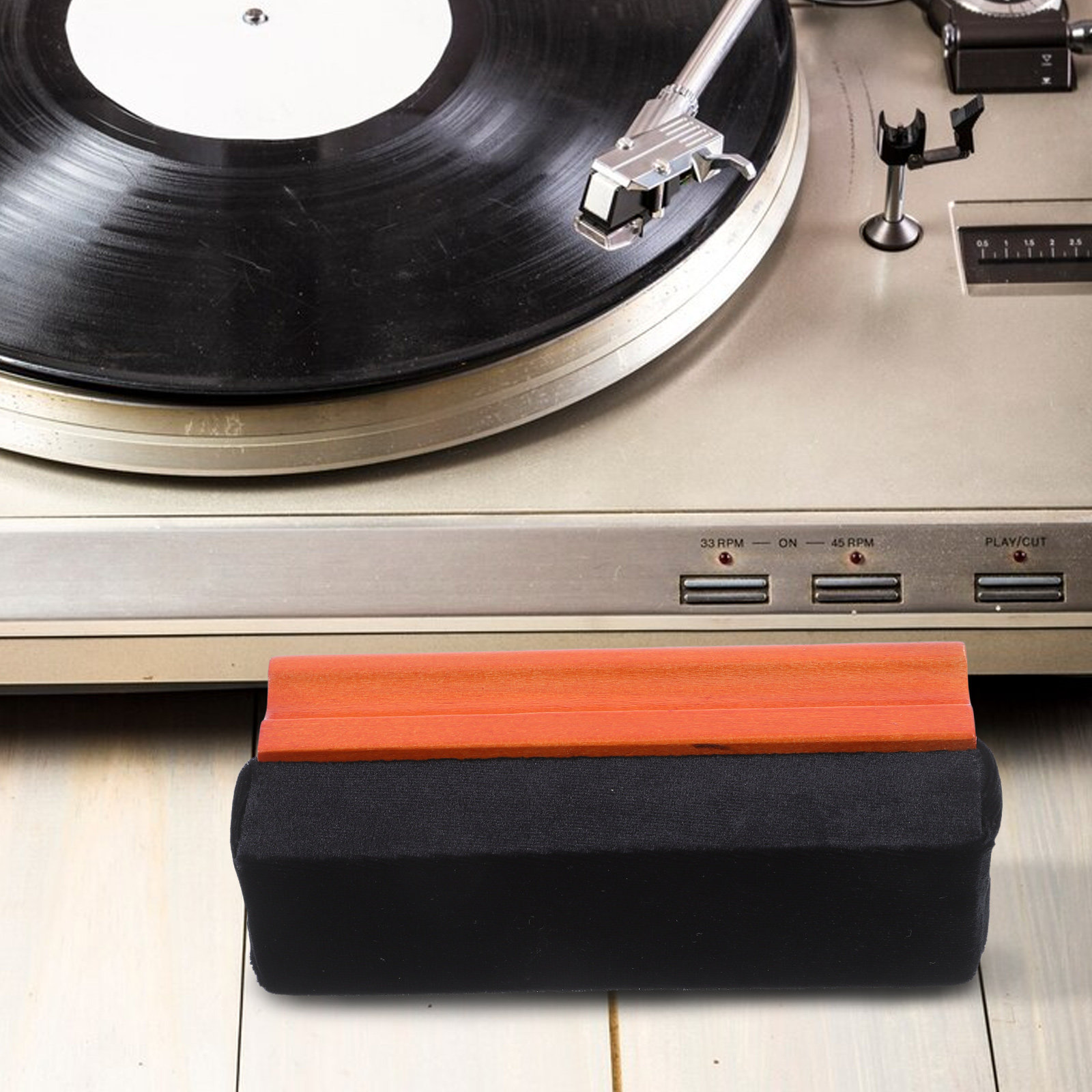 Vinyl Record Brush Black Glue  - Vinyl Record Cleaner recension och pris