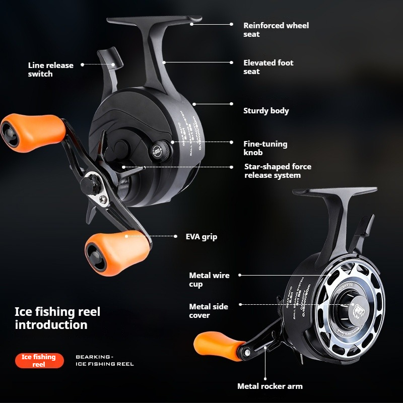 Winter Ice Fishing Reel, Micro - Developing Tank Reel recension och pris