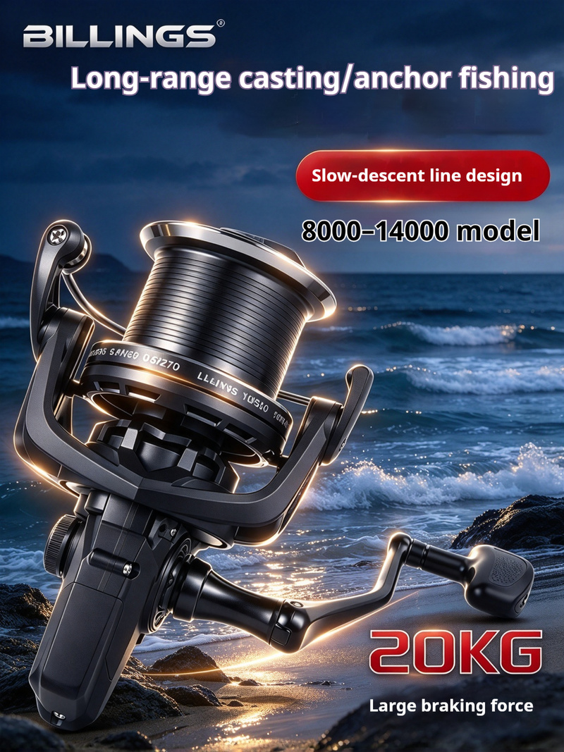 BILLINGS Spinning Fishing Reel - Developing Tank Reel recension och pris