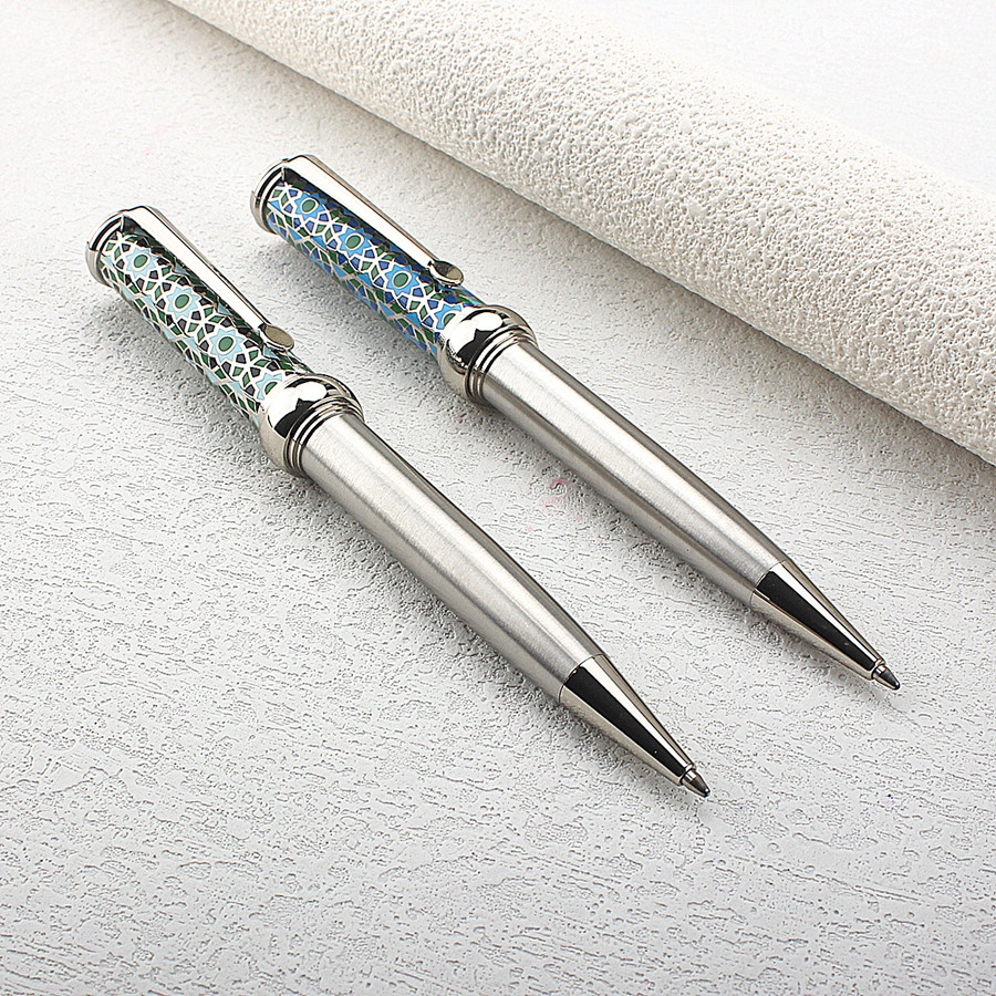 Vintage Peacock Pattern Metal  - Vintage Collectible Pens recension och pris